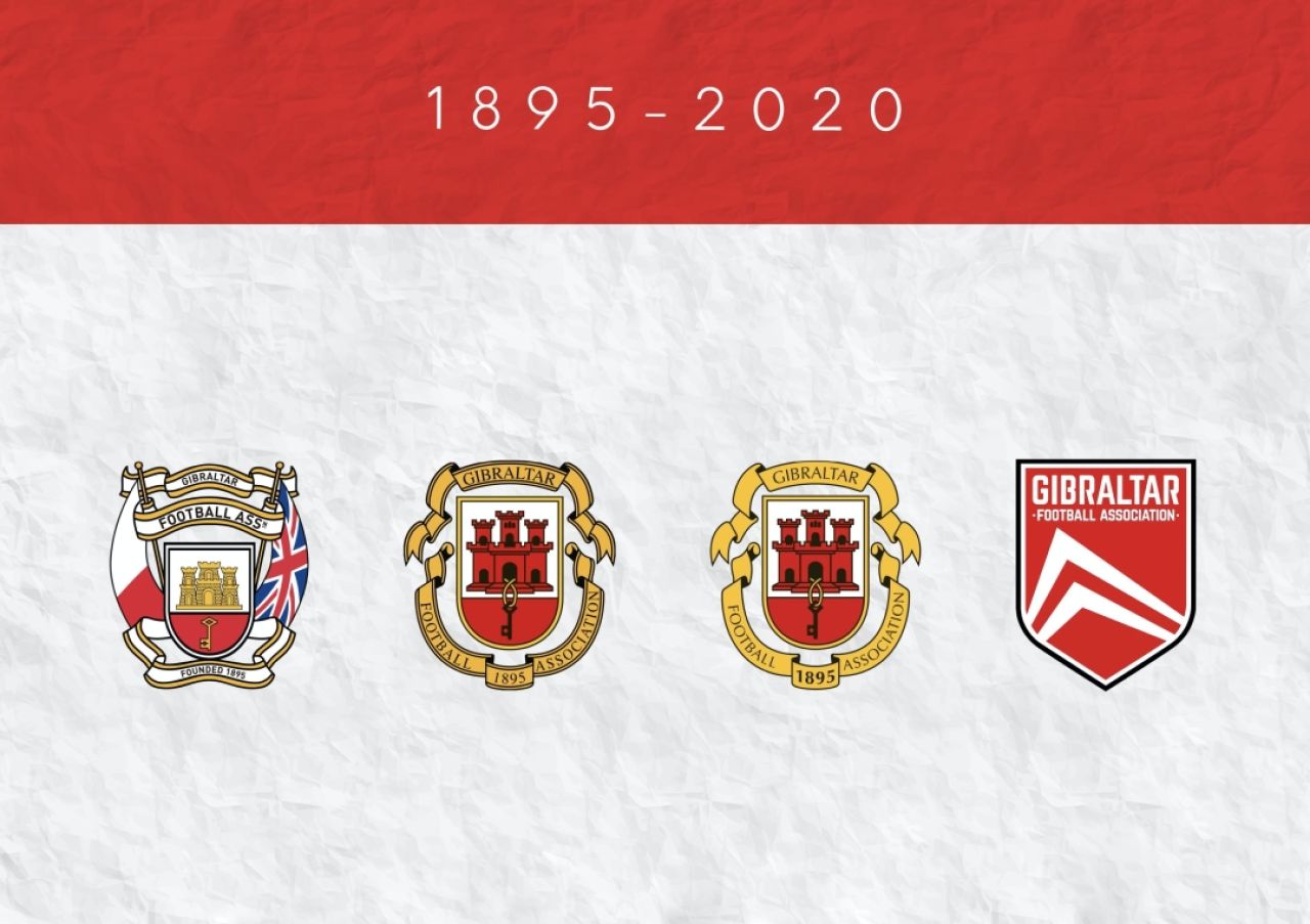 New Gibraltar Football Association Logo