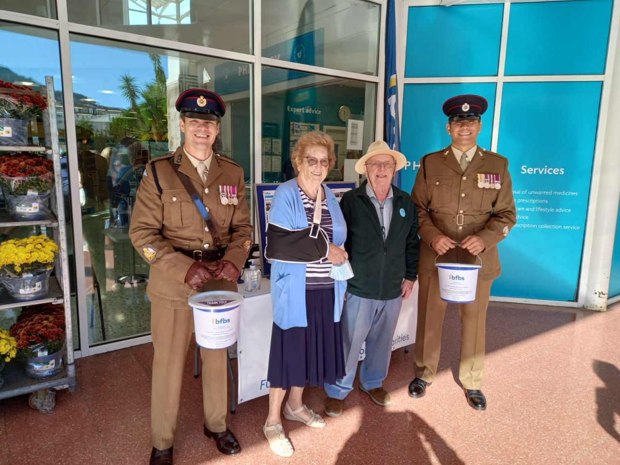 BFBS Big Salute Raises £2000 For Armed Forces Charities