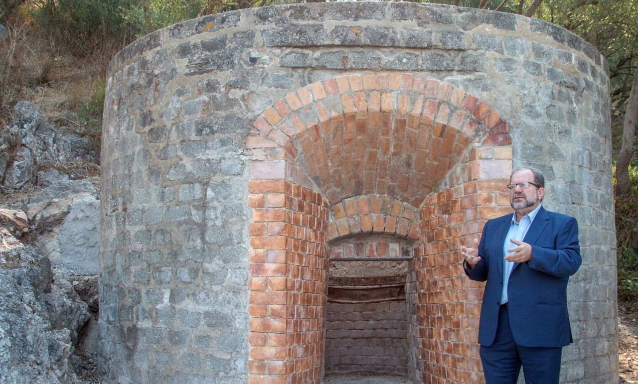 Old Lime Kiln Restoration Complete