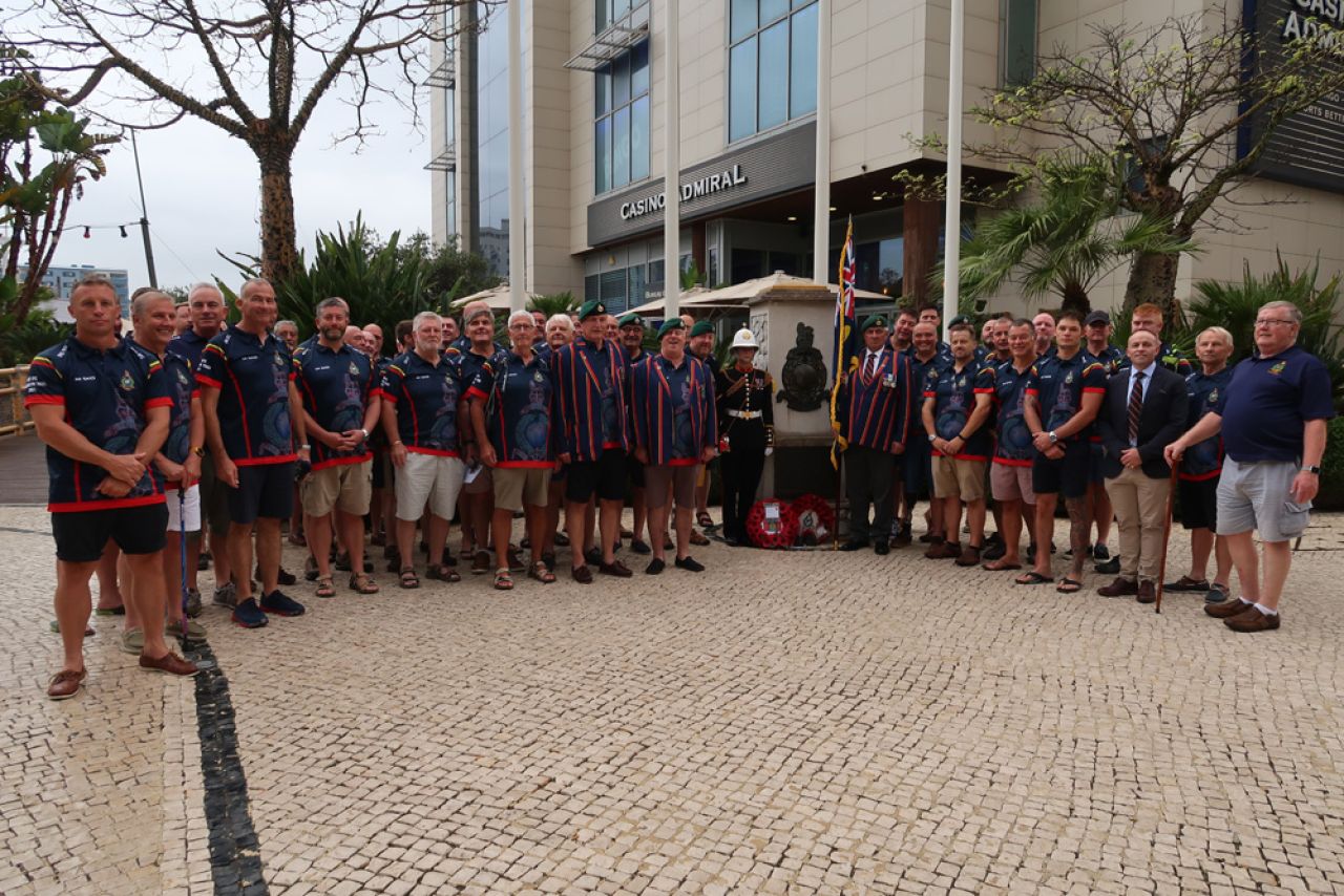A Special Surprise for a Royal Marine Veteran