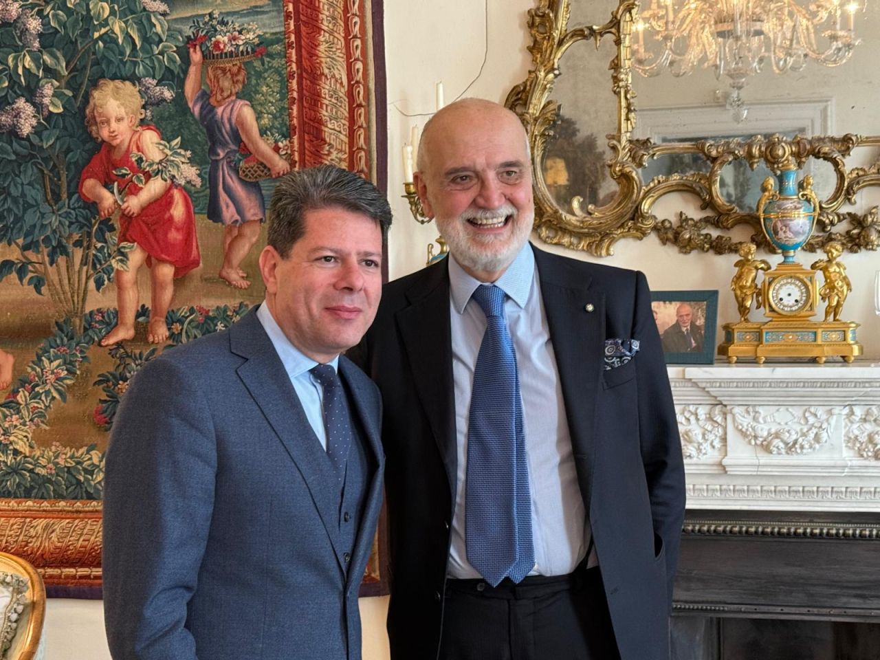 Chief Minister Meets With Italian Ambassador To London, Inigo Lambertini