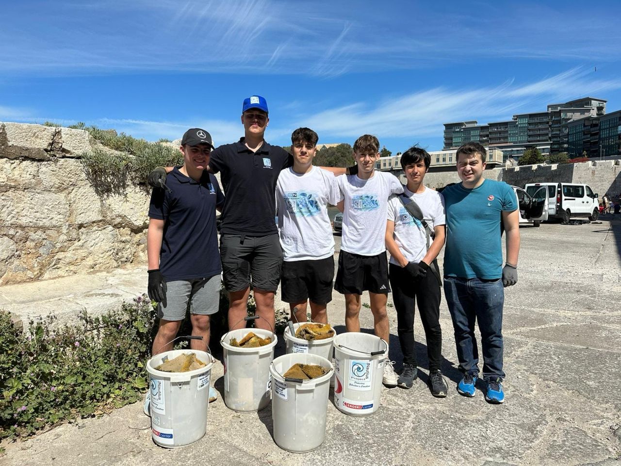 Great Gibraltar Beach Clean At Rosia Bay
