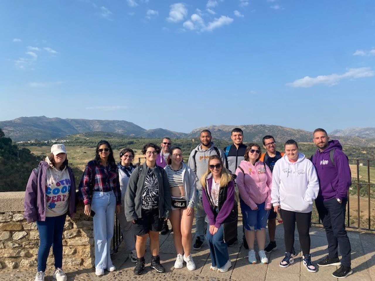 Youth Centre Members Visit Ronda