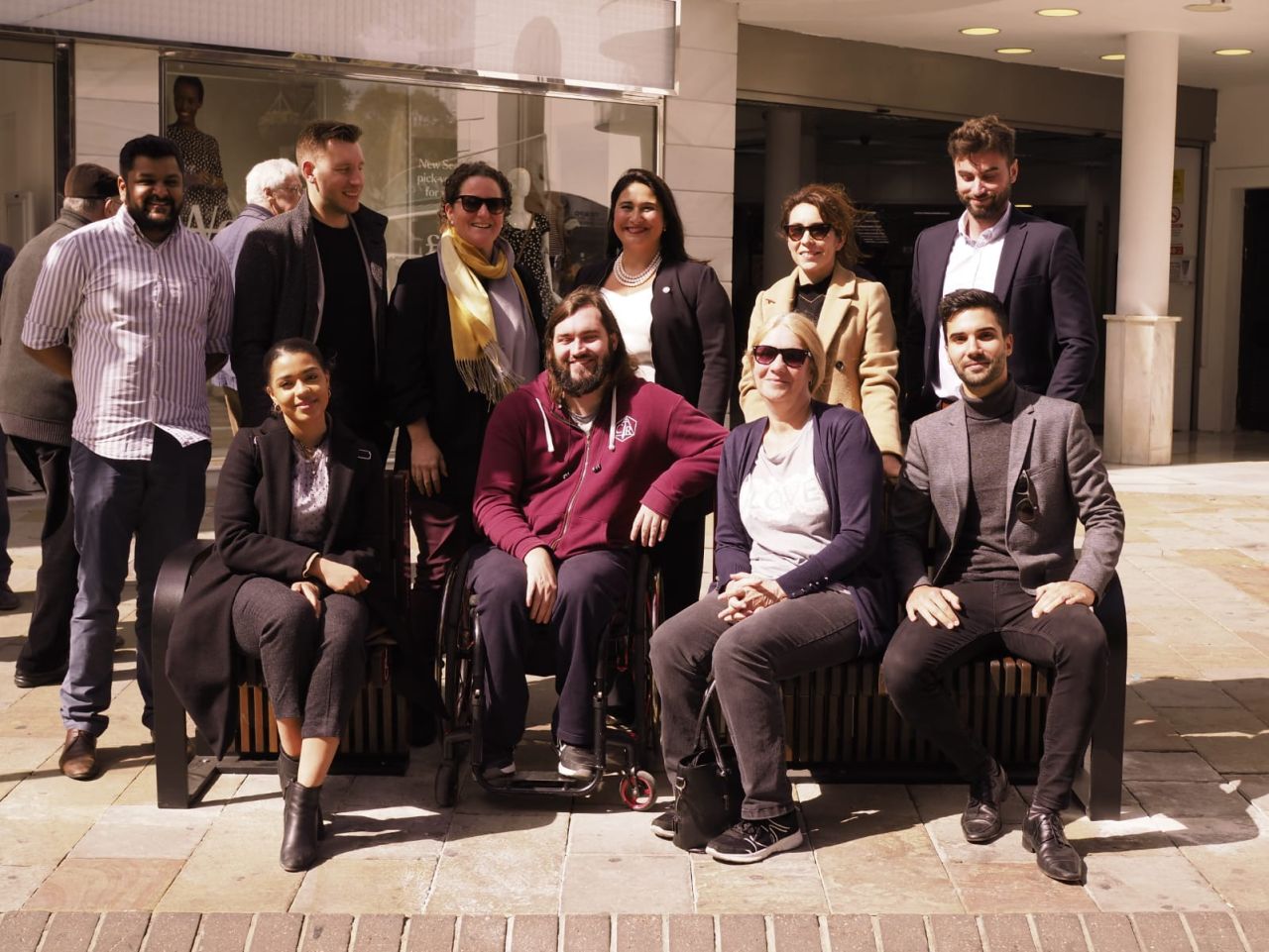 GAMMA Architects Unveil B_Tween Bench Outside ICC