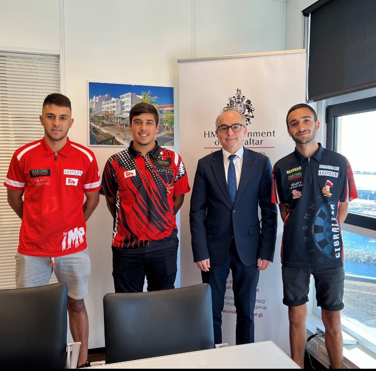 Minister Daryanani Wishes Best Of Luck To Local Darts Players