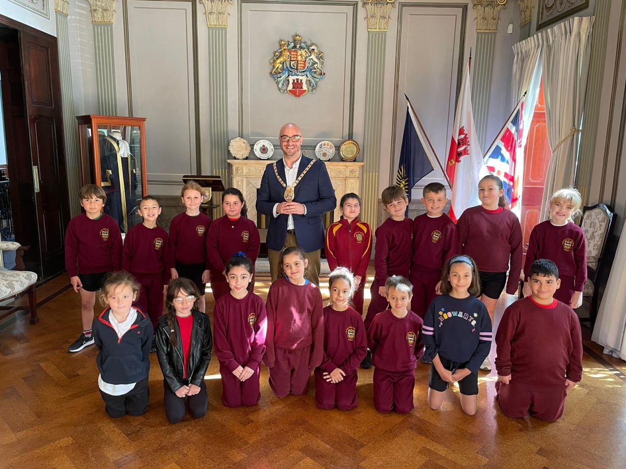 School Tours Of Gibraltar Model Soldier Society Exhibition At City Hall