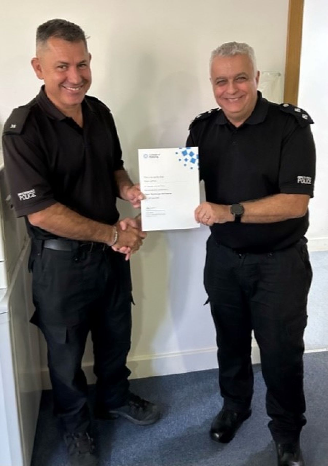Gibraltar Defence Police Take Part In Taser Training