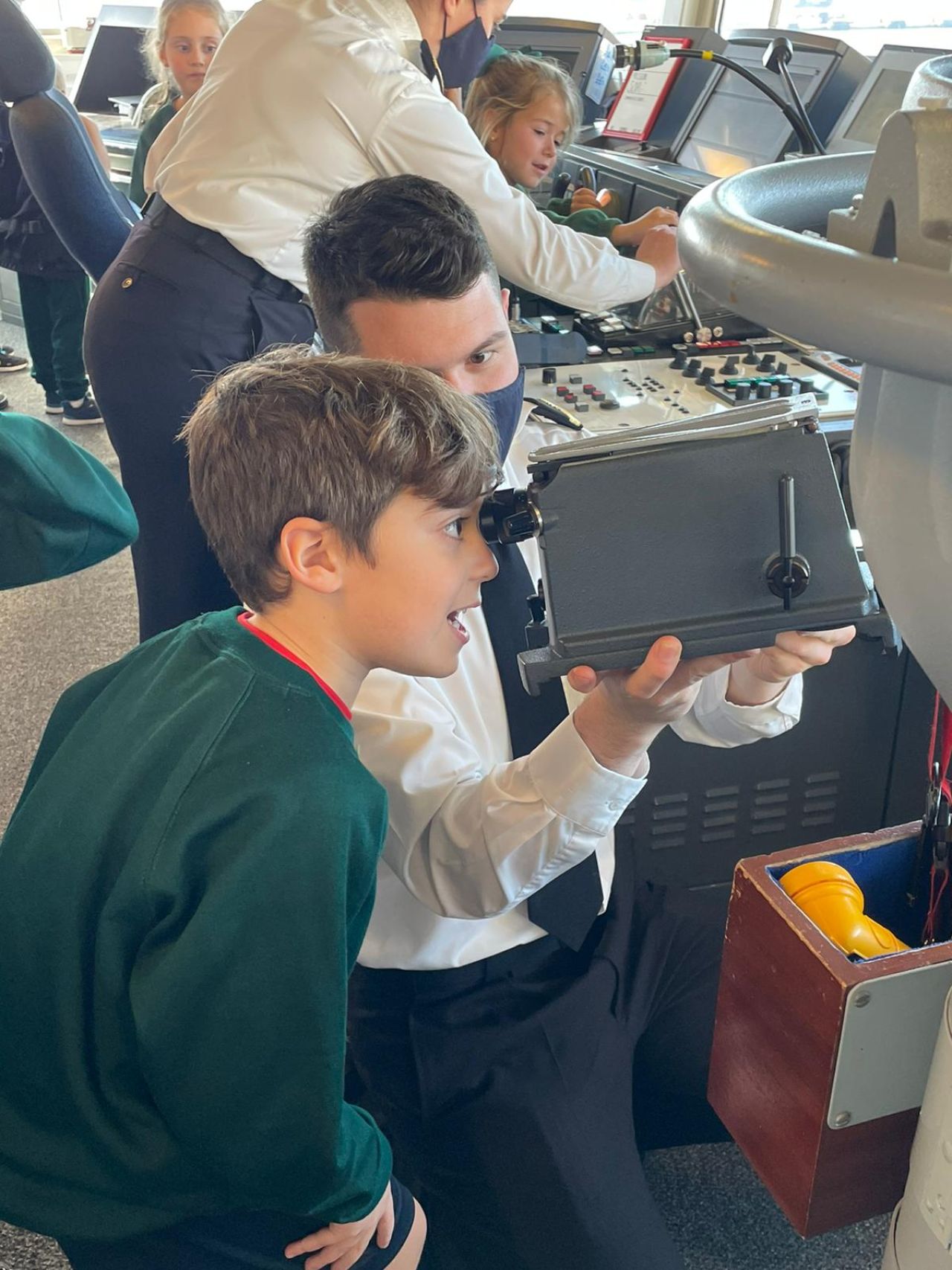St Bernard’s School Visit To HMS Dragon