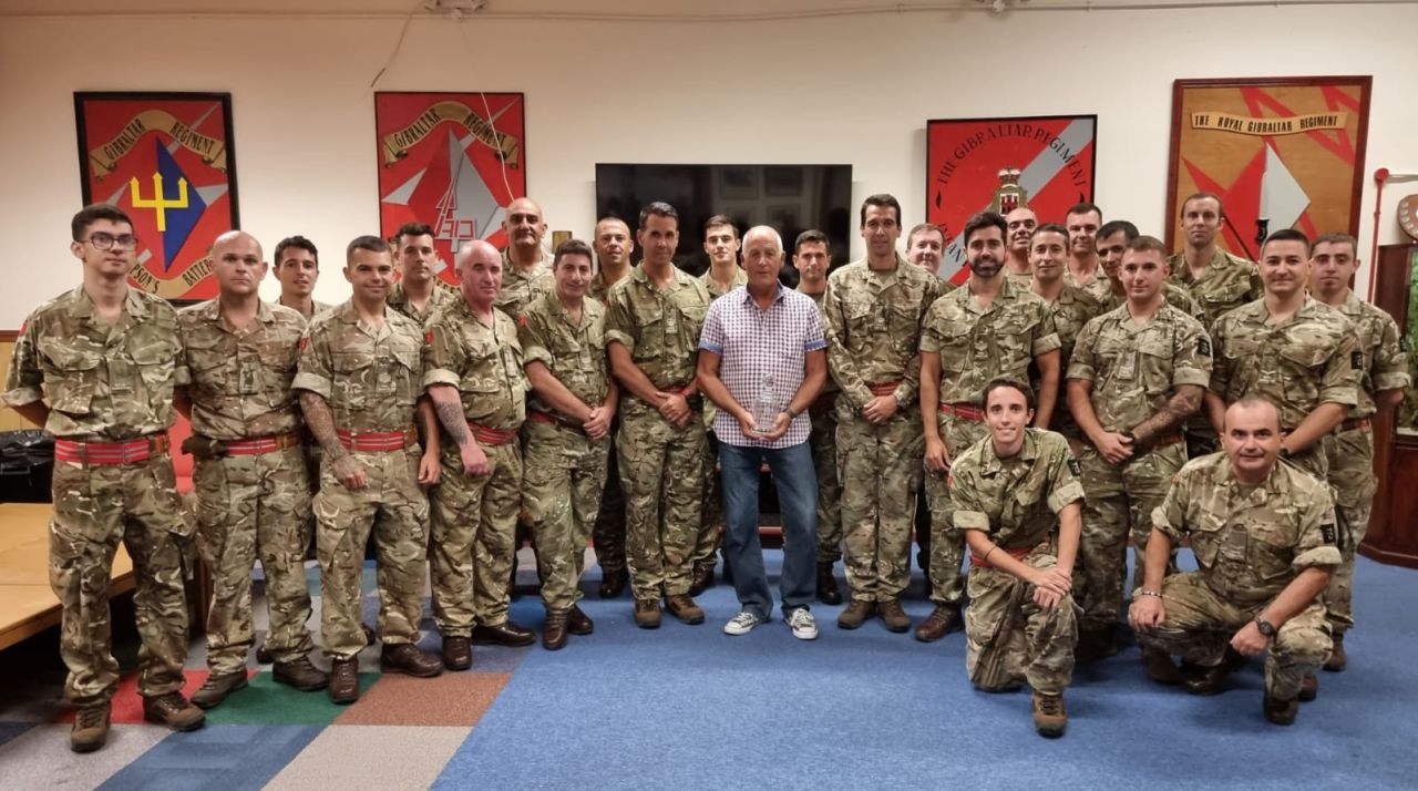 Volunteer Reserve Service Medal Presentation