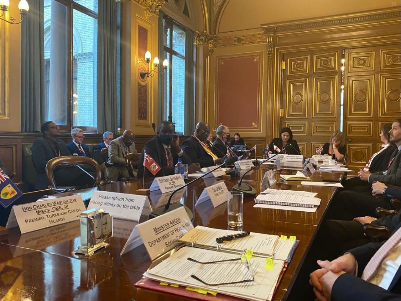 Overseas Territories Joint Ministerial Council In London Day 2