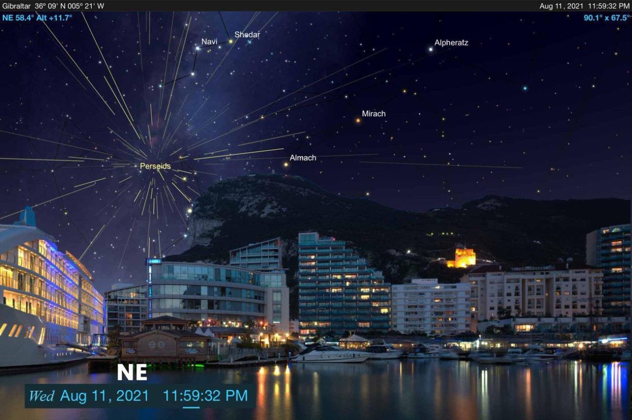 Perseids Meteor Shower