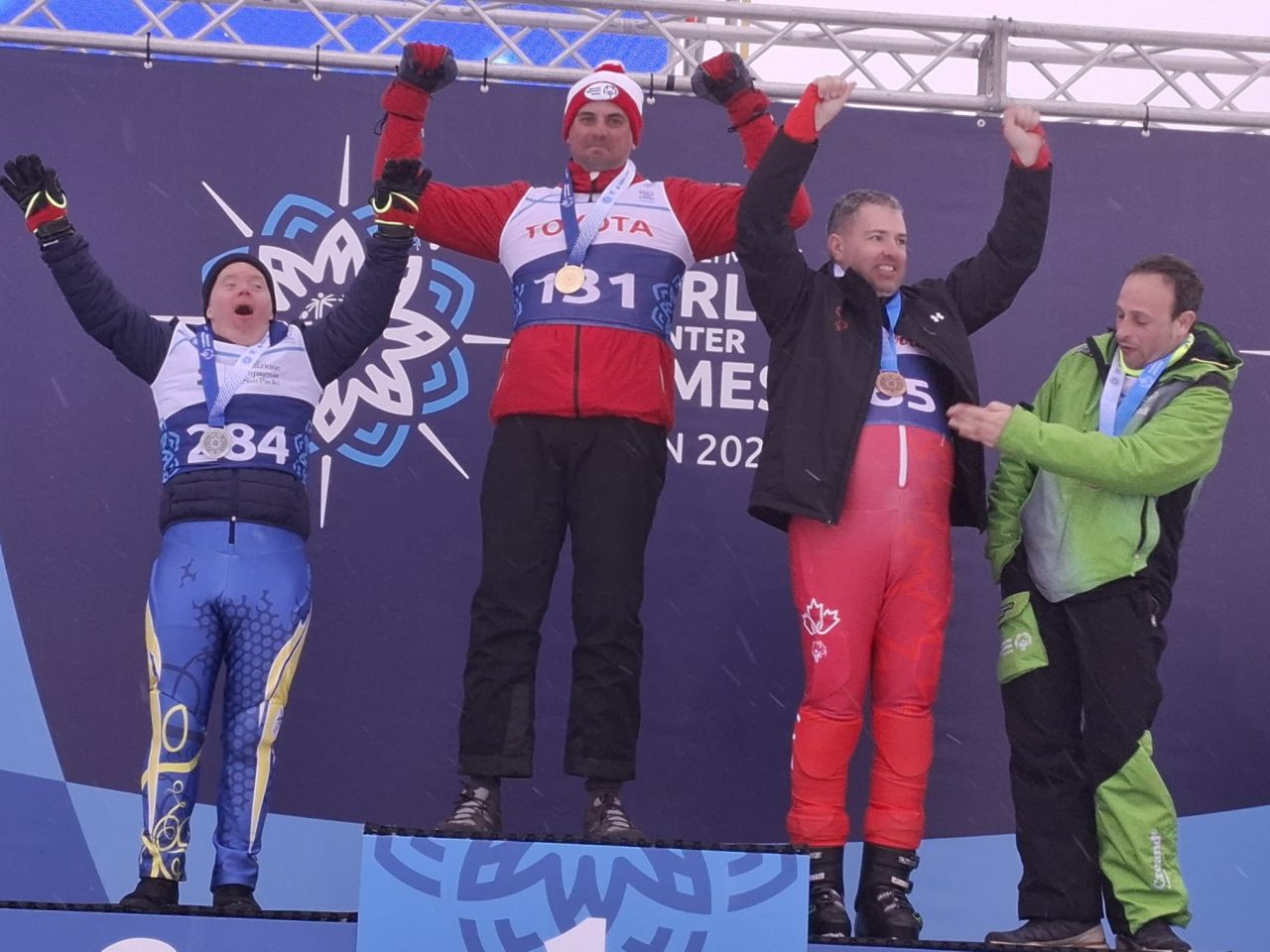 Special Olympics Gibraltar Wins Gold At World Winter Games Giant Slalom Event