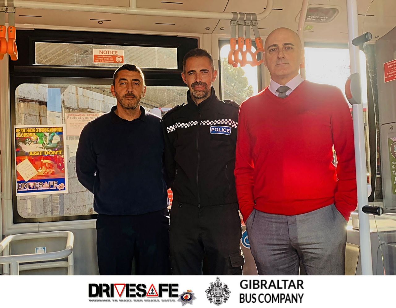 Gibraltar Bus Company assists with this year’s ‘Don’t Drink and Drive’ campaign