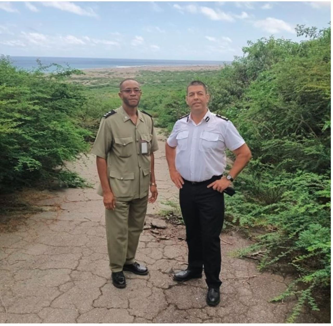 All The Usual Police Duties – Plus An Active Volcano!
