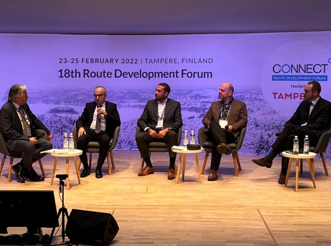 Minister Daryanani At CONNECT Route Development Forum