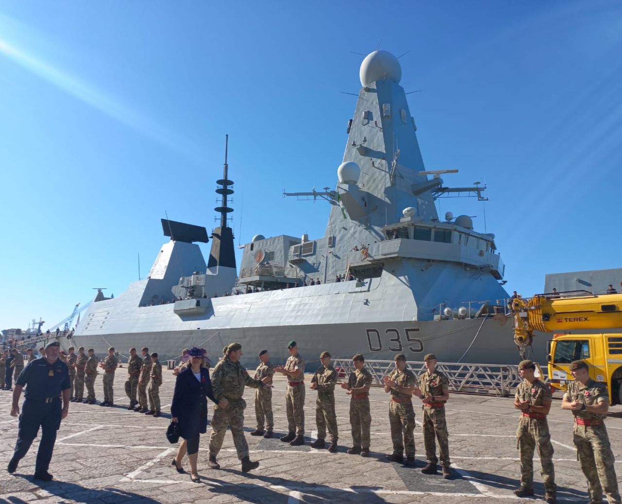 British Forces Gibraltar Chief Of Staff Retires