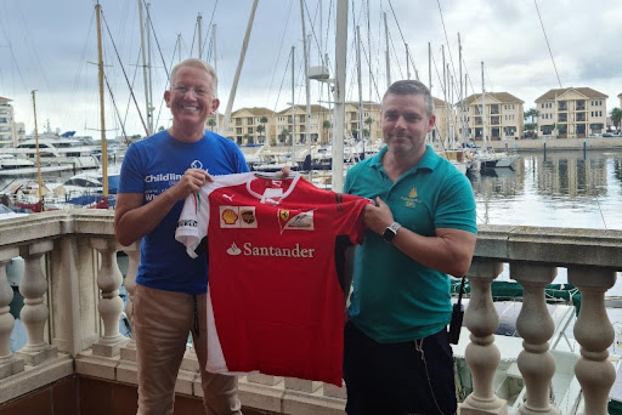 Childline To Auction Kimi Räikkönen Signed Shirt