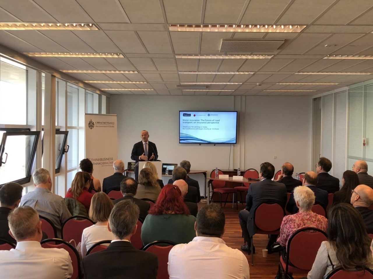 Minister Isola Opens A Gibraltar Insurance Conference On The Future Of Road Transport From An Insurance Perspective