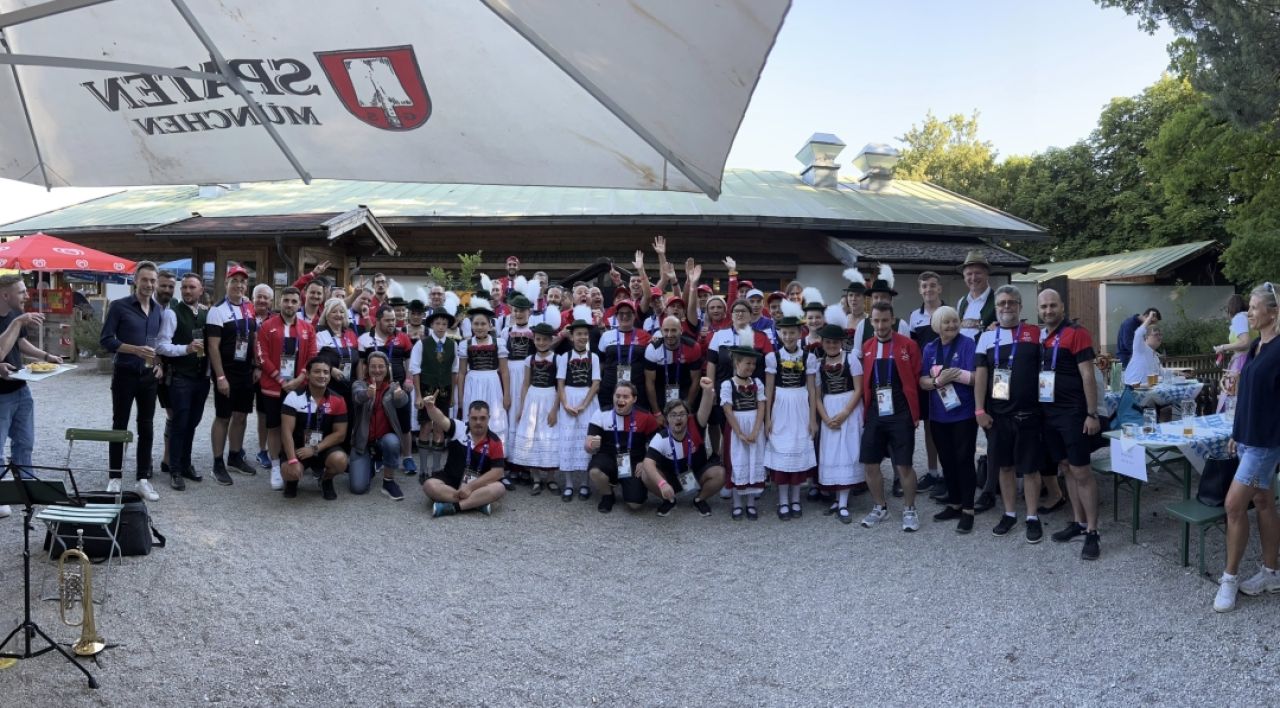 Special Olympics Gibraltar Team Arrives In Munich