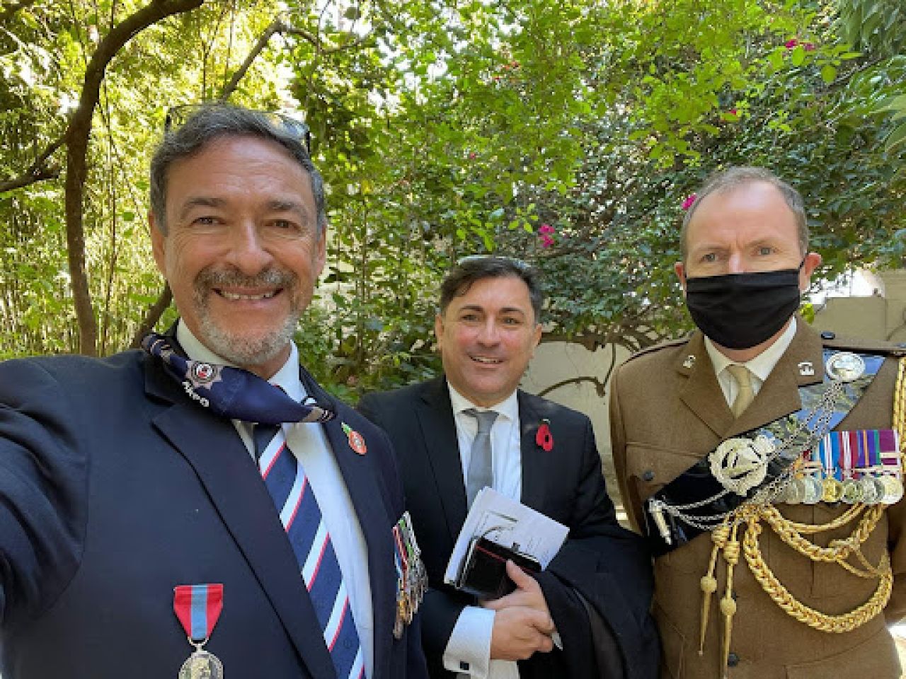 GMBA Attend Remembrance Sunday Service In Tangier