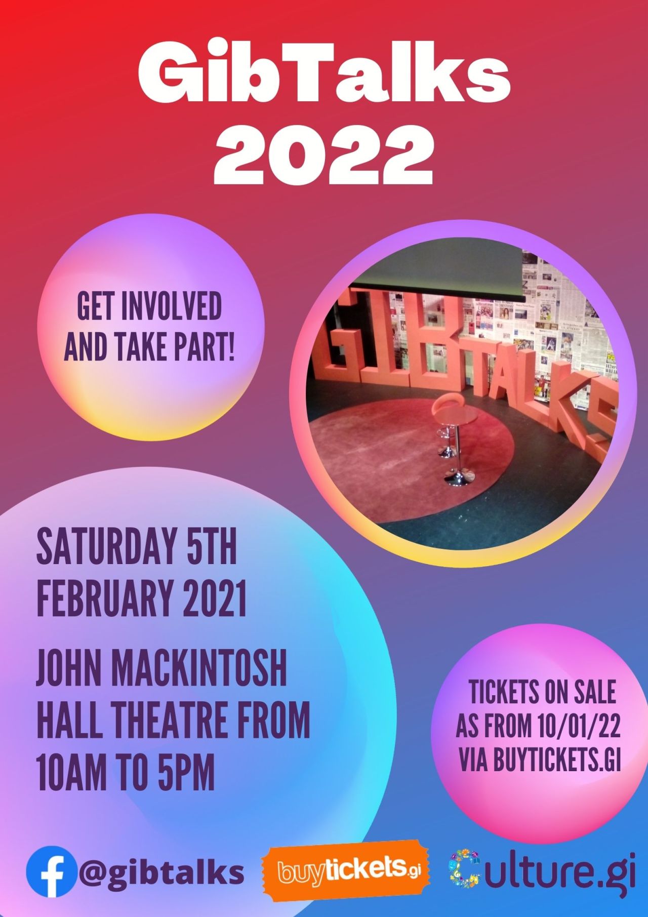 GibTalks 2022 Ticket Sales