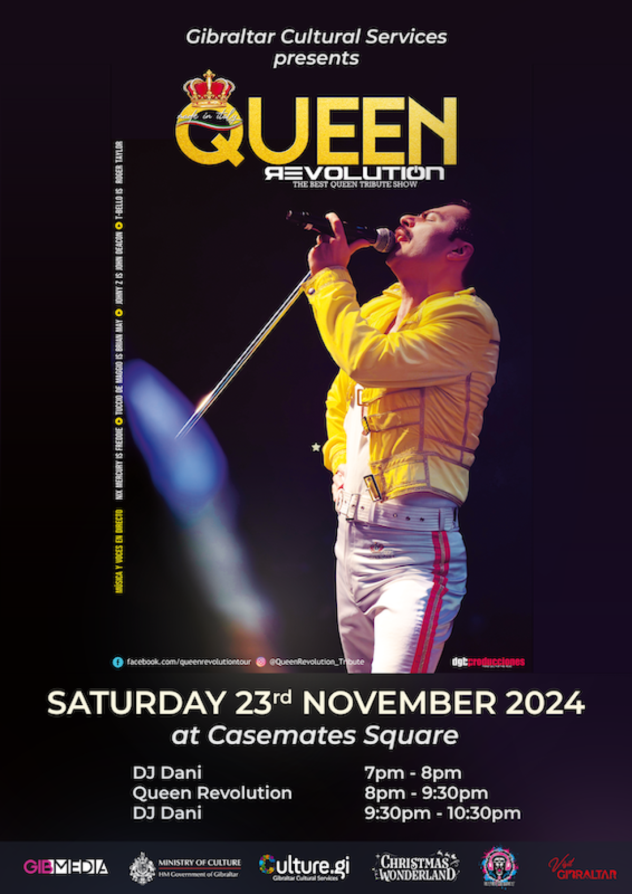 Queen Tribute To Headline Christmas Party in Town 