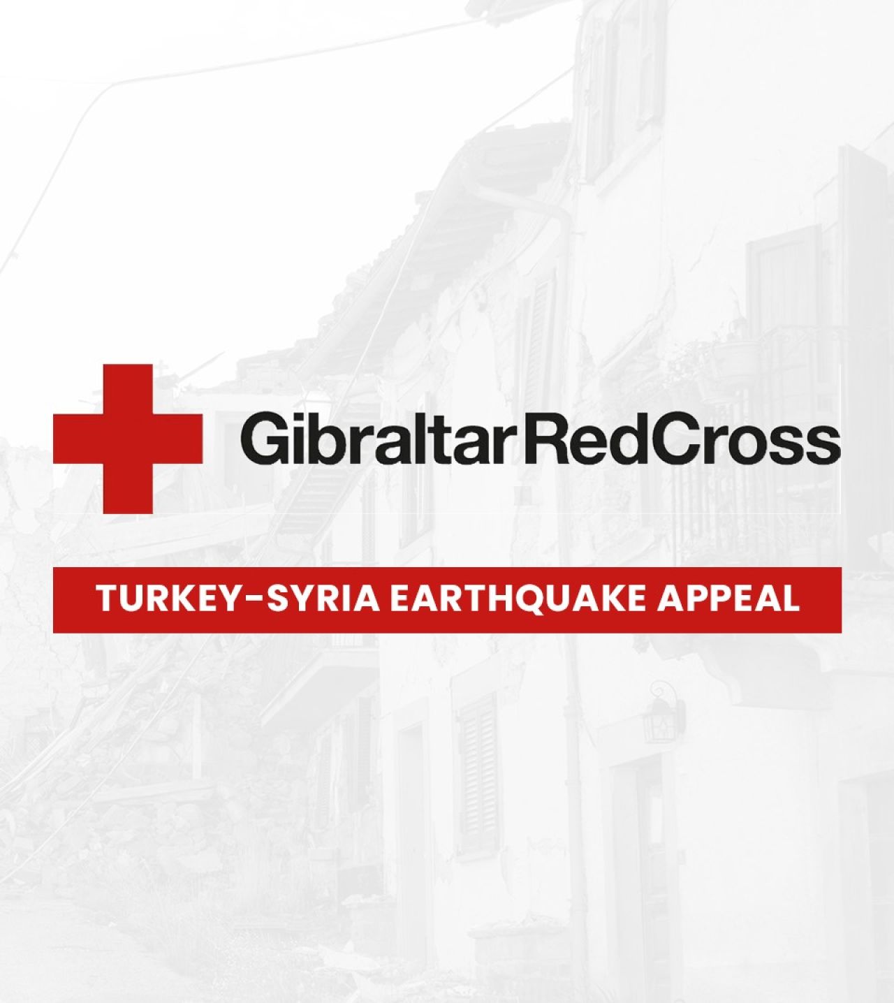 Gibraltar Red Cross Turkey-Syria Flag Day Raises Over £16,000