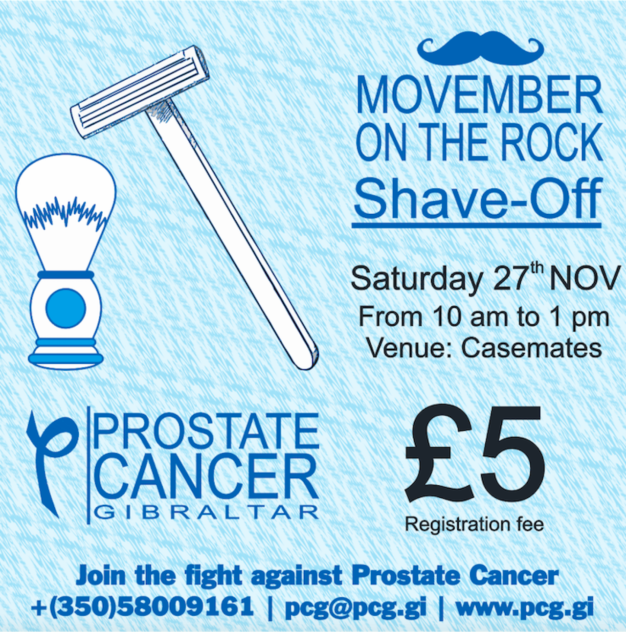 Prostate Cancer Gibraltar: Annual Shave-Off And Road Run