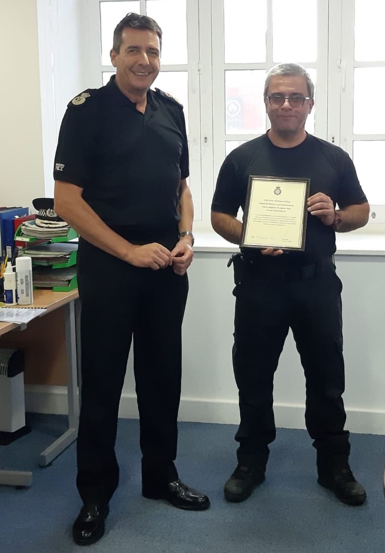 Commendation For GDP Officer - Adrian Sodi