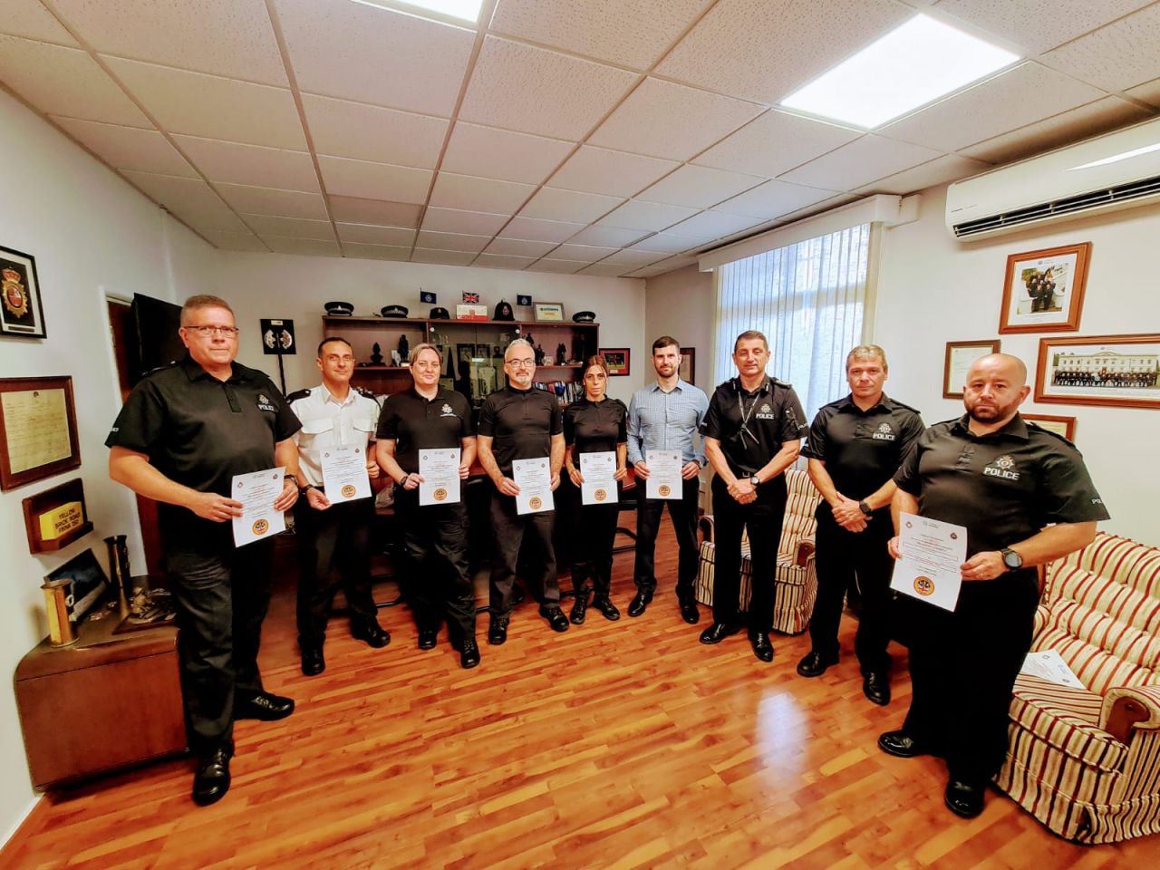 Officers Mark 5 Years In Search Team