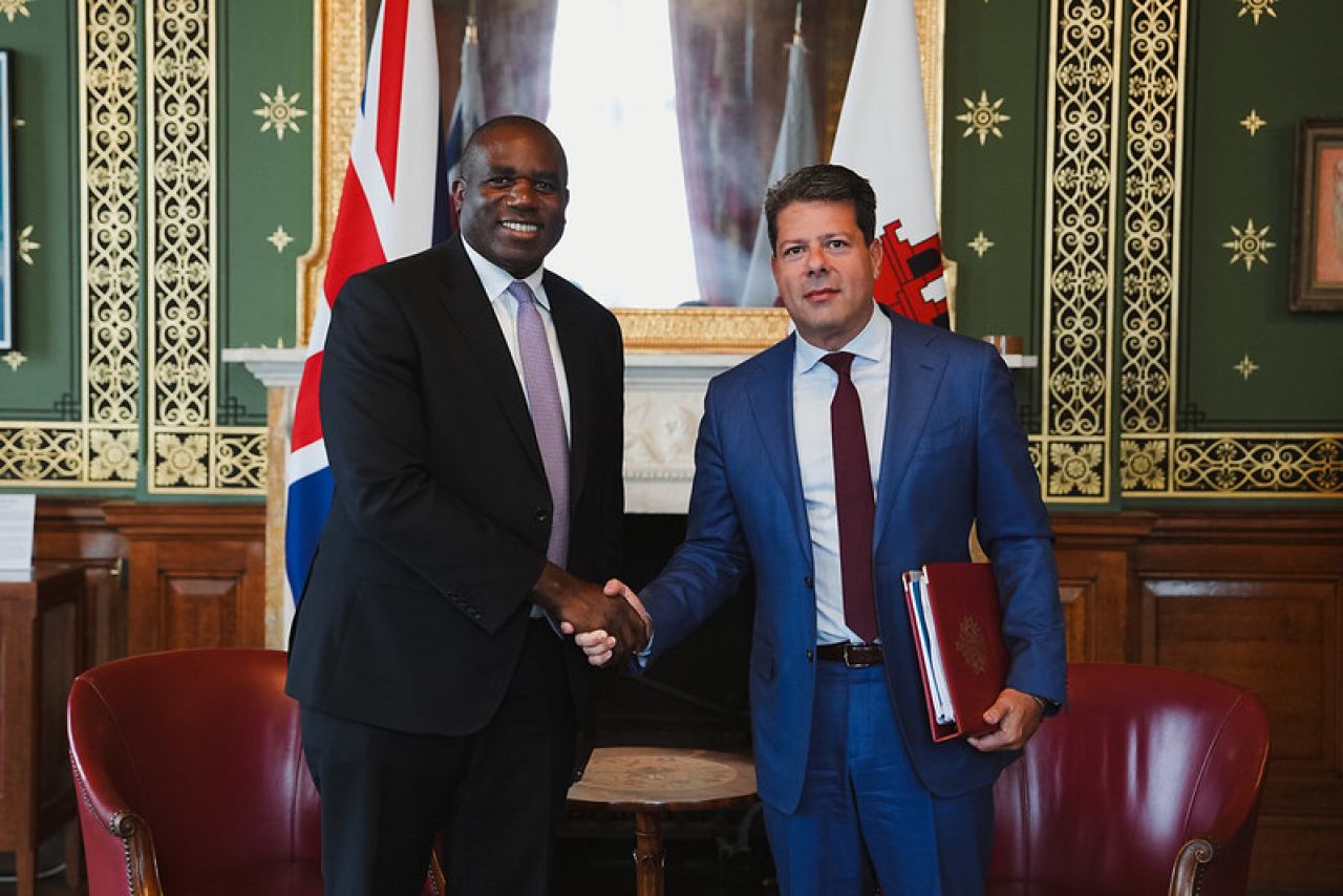 Treaty discussions with new Foreign Secretary