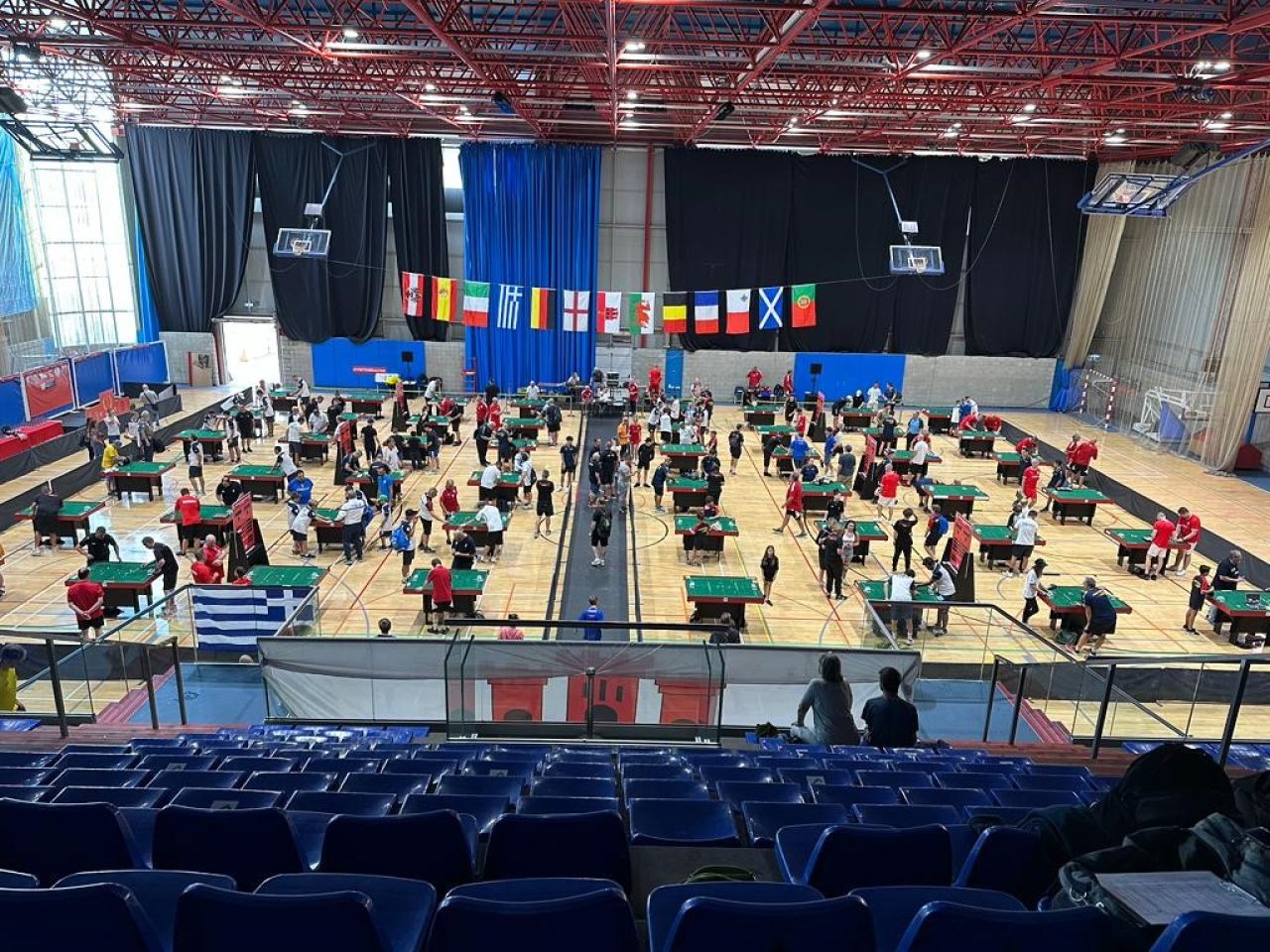 Caretaker Minister For Sports Officially Opens The ECSTFA Subbuteo European Championships 2023