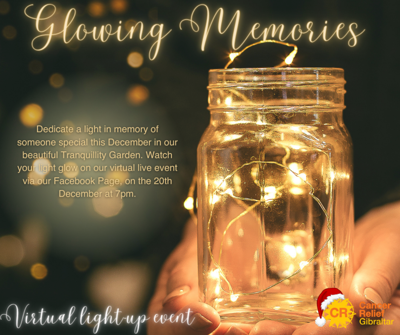 Cancer Relief Glowing Memories Christmas Campaign