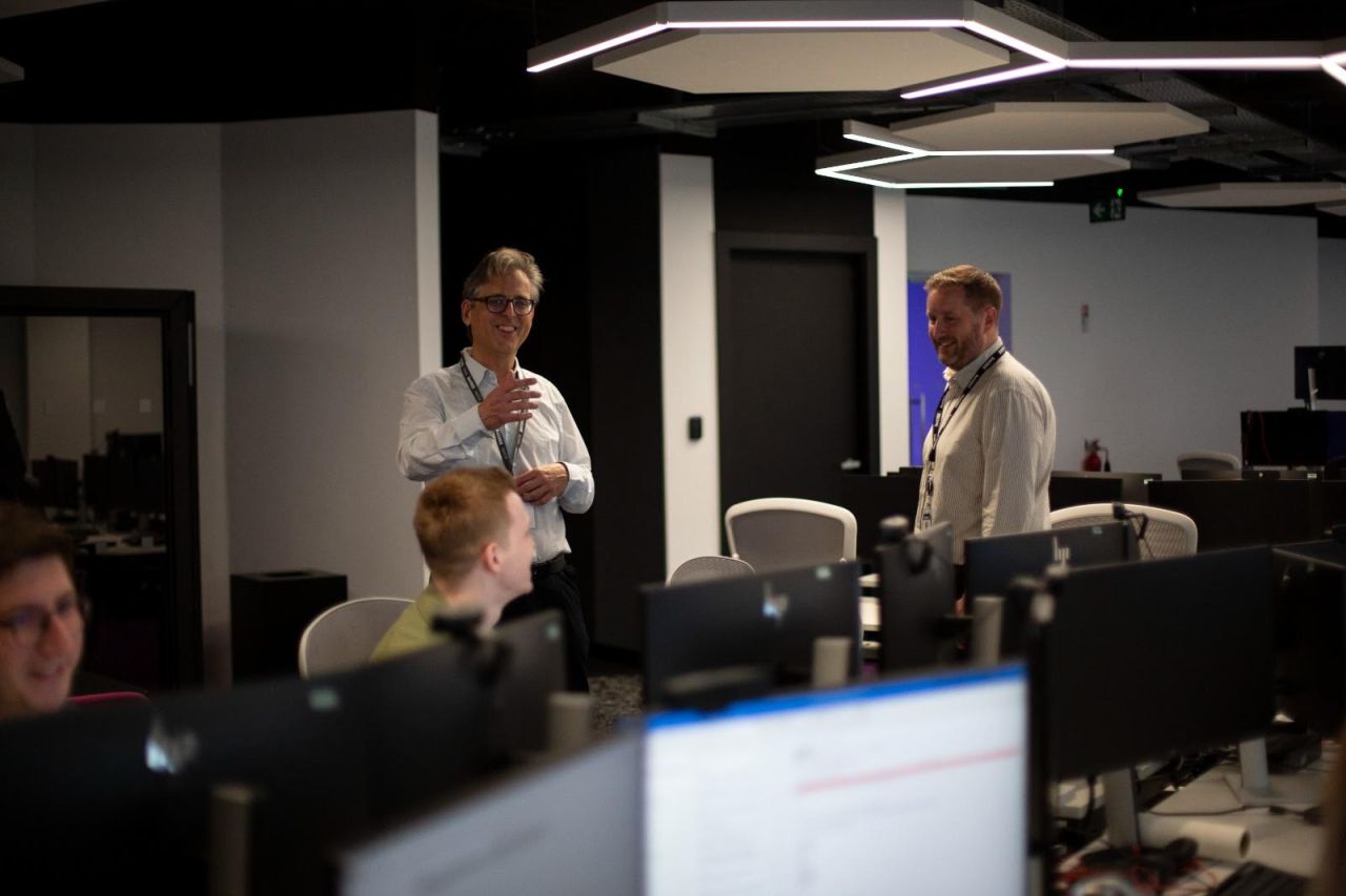 Minister Feetham Visits Renovated Offices Of Bet 365