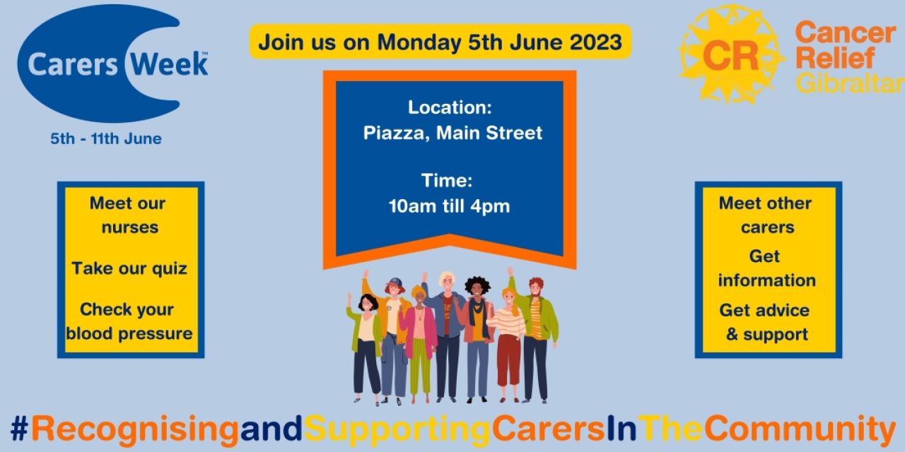 Cancer Relief’s Carers Week Awareness Stand