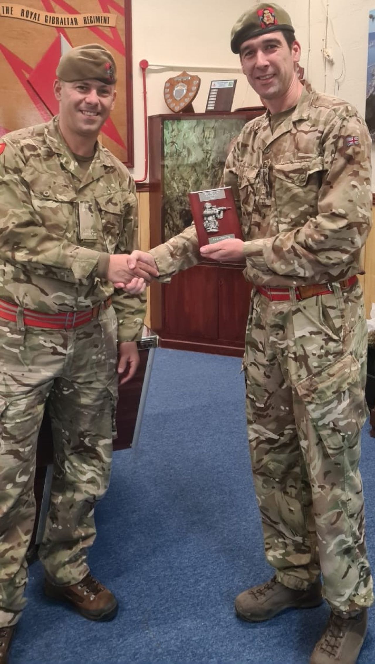 Best Reserve Soldier Awarded
