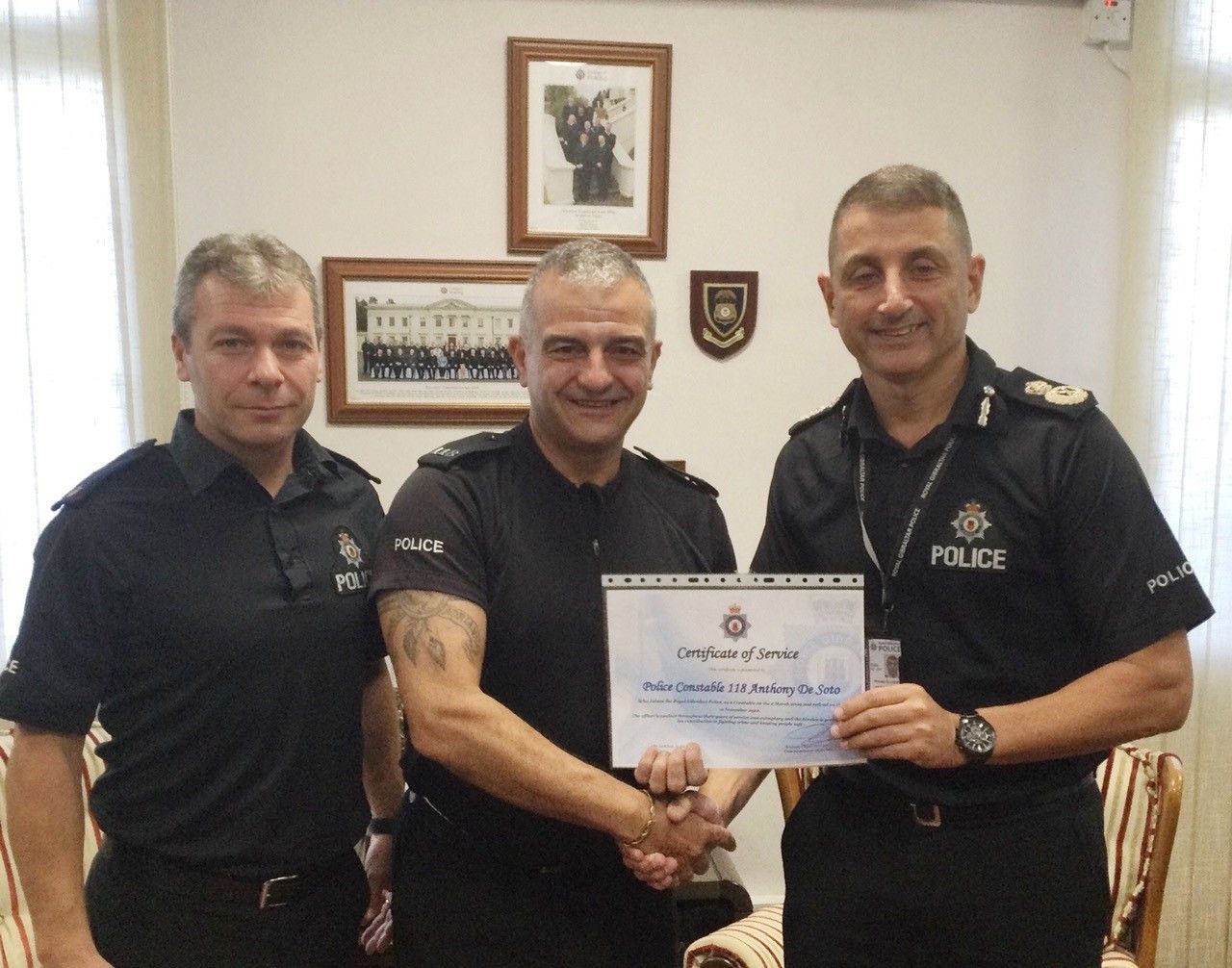 PC Tony De Soto Retires From The RGP