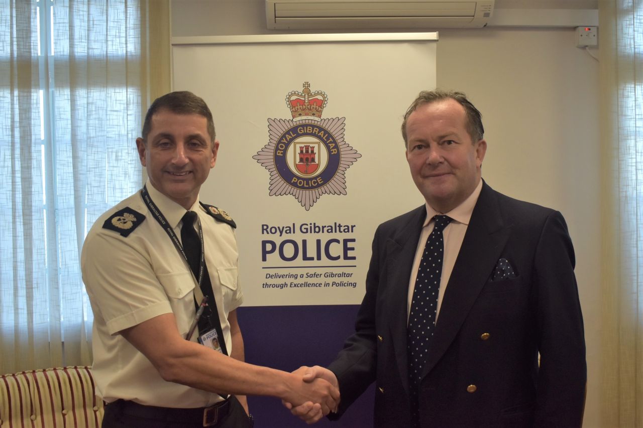 Visit by the British Overseas Territories Police Advisor