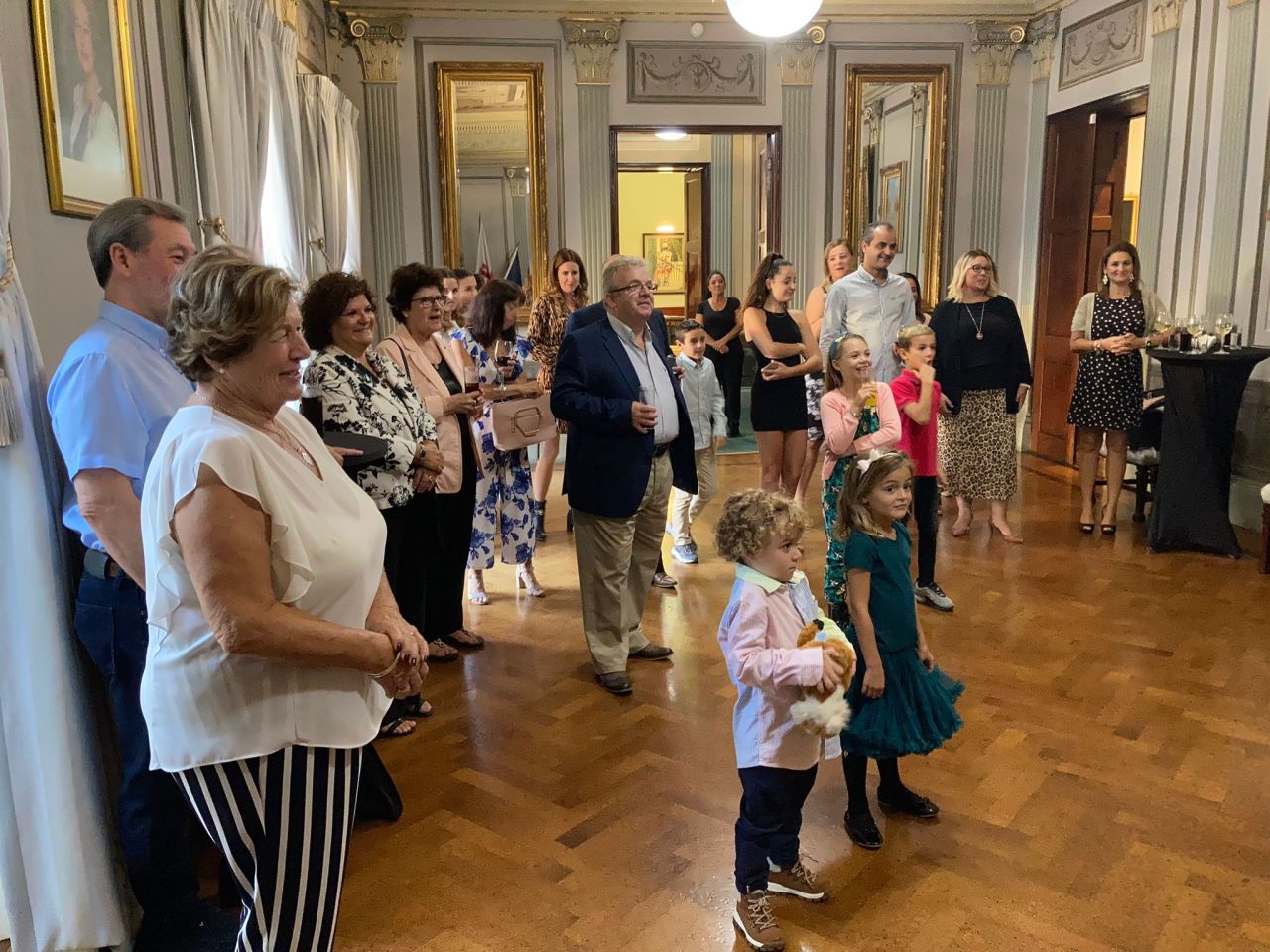Reception For ‘Running 4 Reilly’ Marathon Team