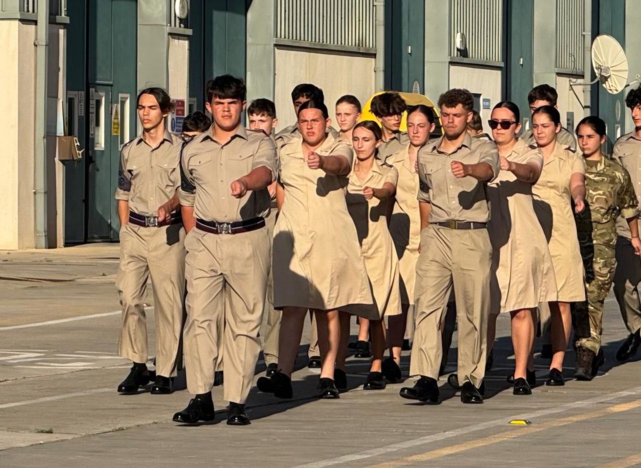 Ministers Visit Gibraltar Air Cadets During Parade Night Demonstration