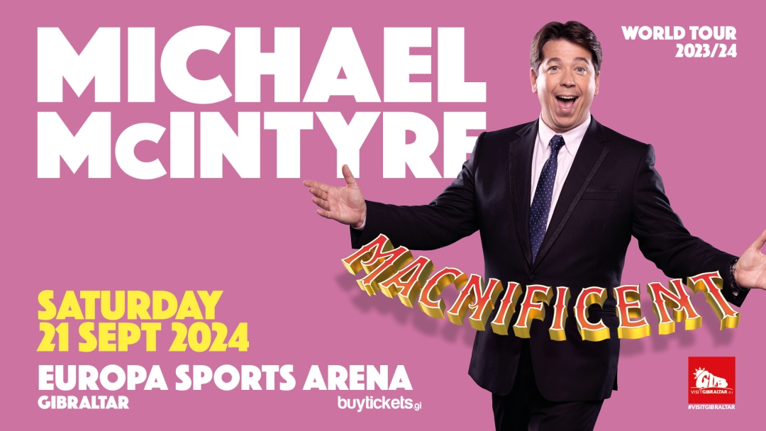 Michael McIntyre is heading to Gibraltar with his brand new show ...