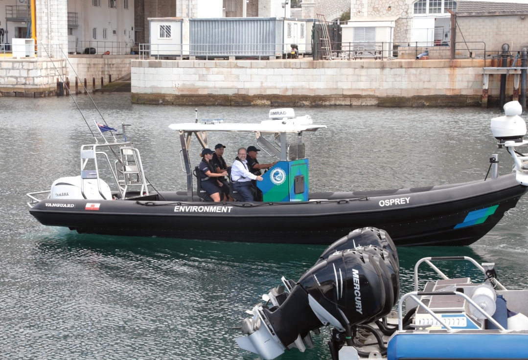 New Vessel for the Department of the Environment Your Gibraltar TV (YGTV)