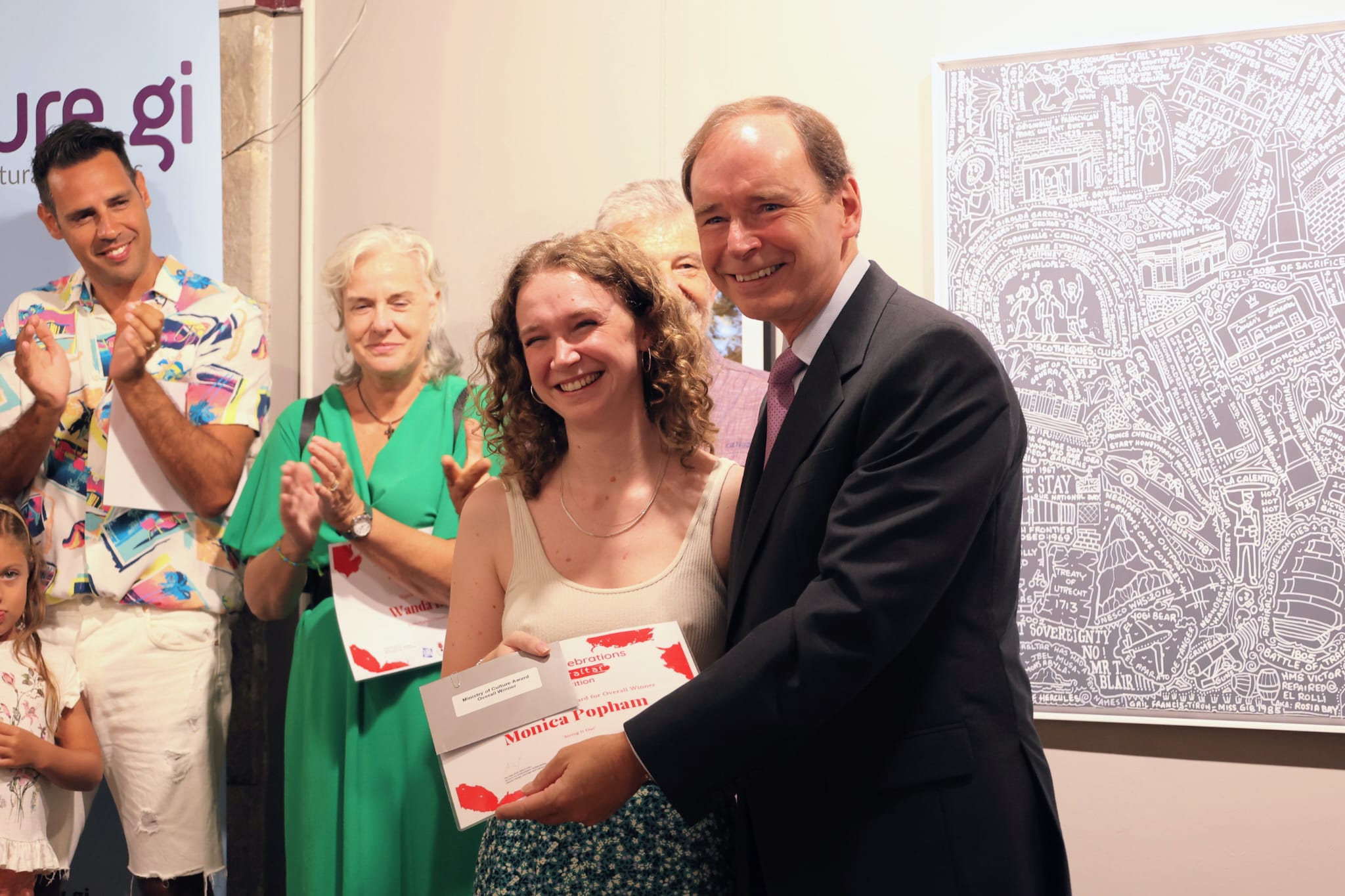 ‘Our Gibraltar’ Competition Monica Popham Wins Ministry Of Culture