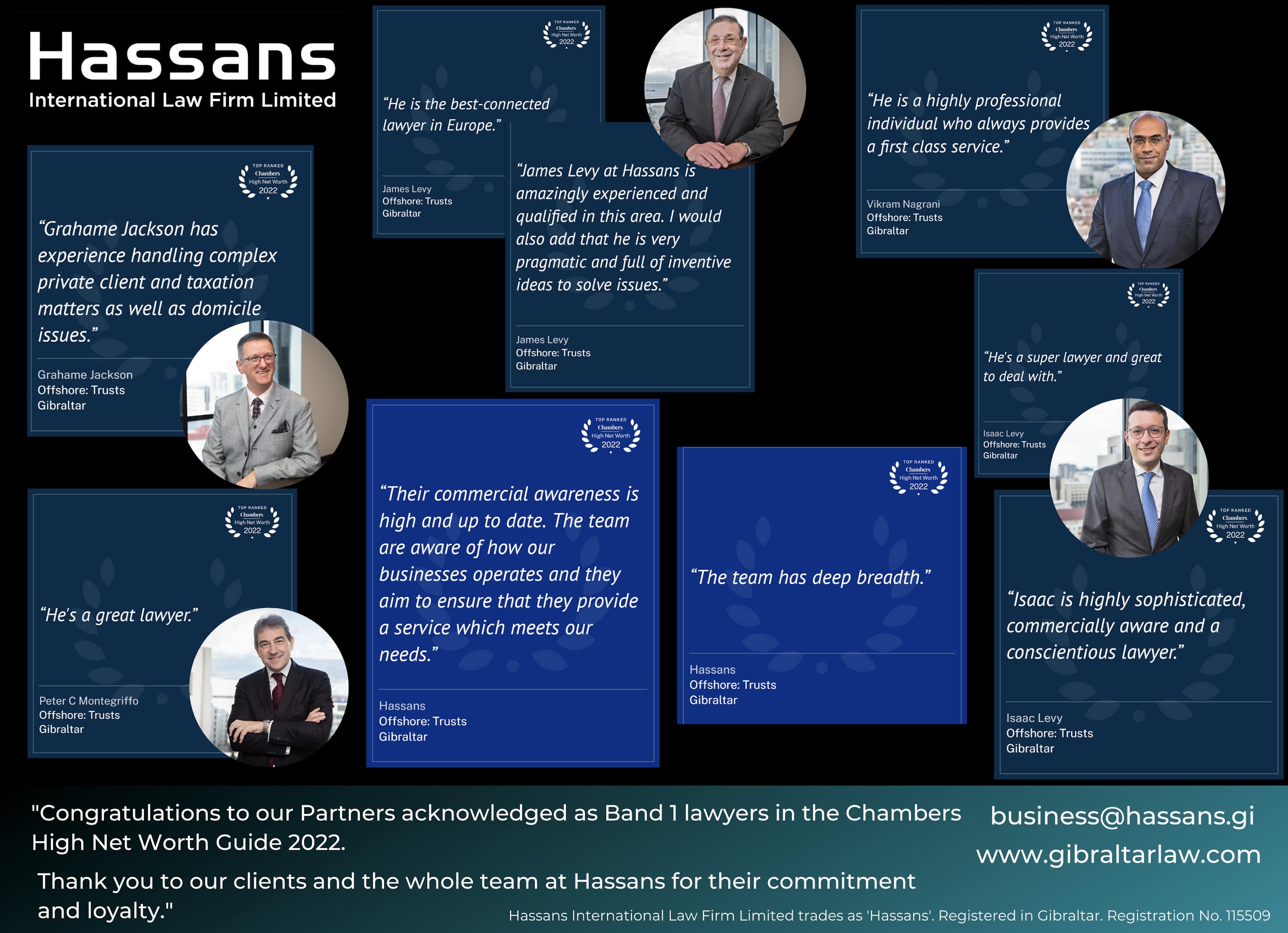 Hassans Ranked Band 1 In Chambers High Net Worth Guide 2022 Your