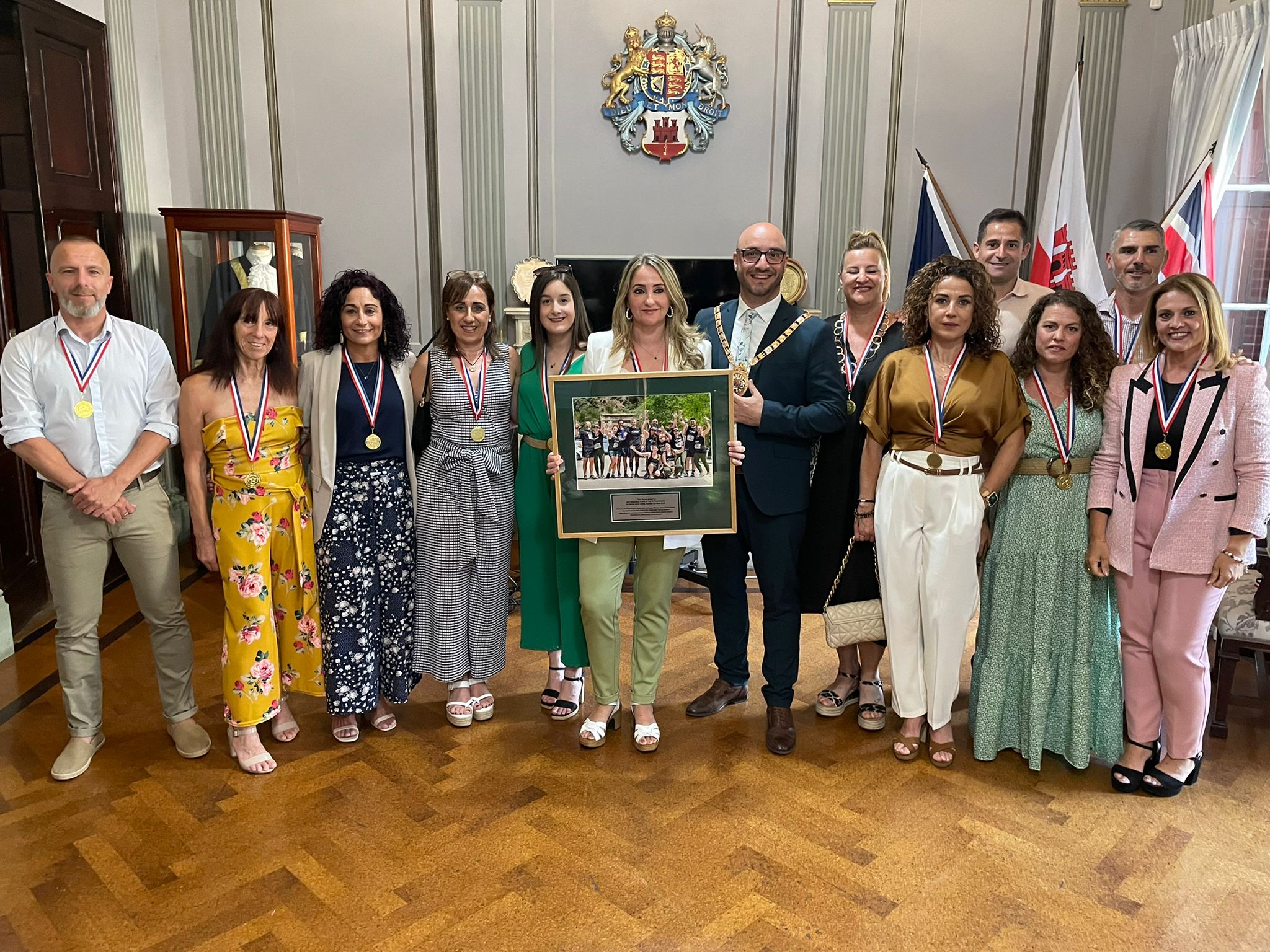 Reception for Half Marathon Runners in Aid of The EV Foundation Trust