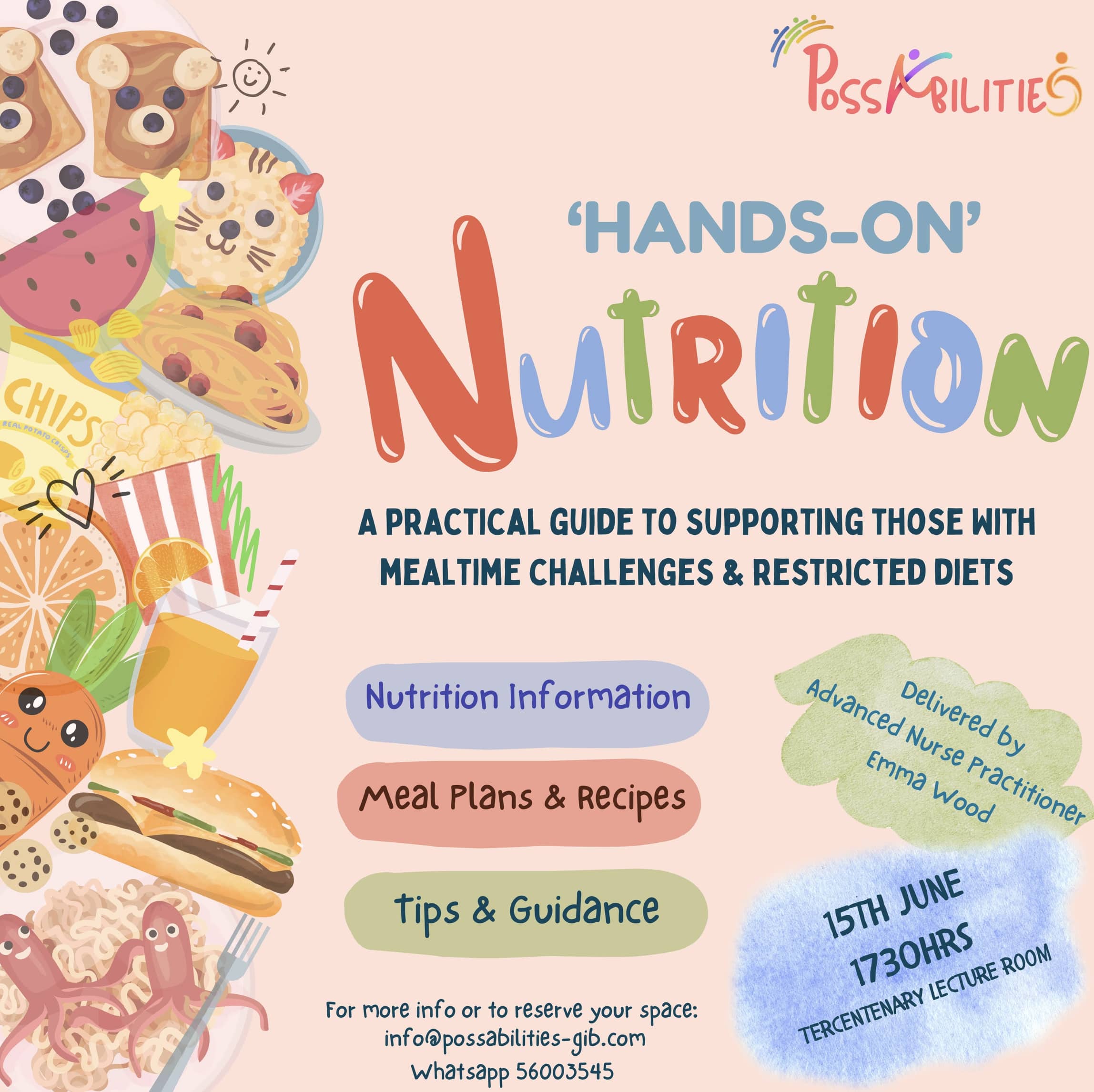 PossAbilities 'HandsOn' Nutrition Your Gibraltar TV (YGTV)