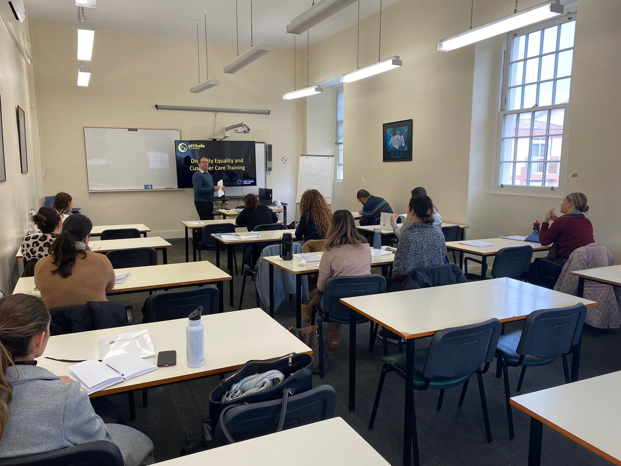 Disability Equality And Customer Care Training Delivered To Public