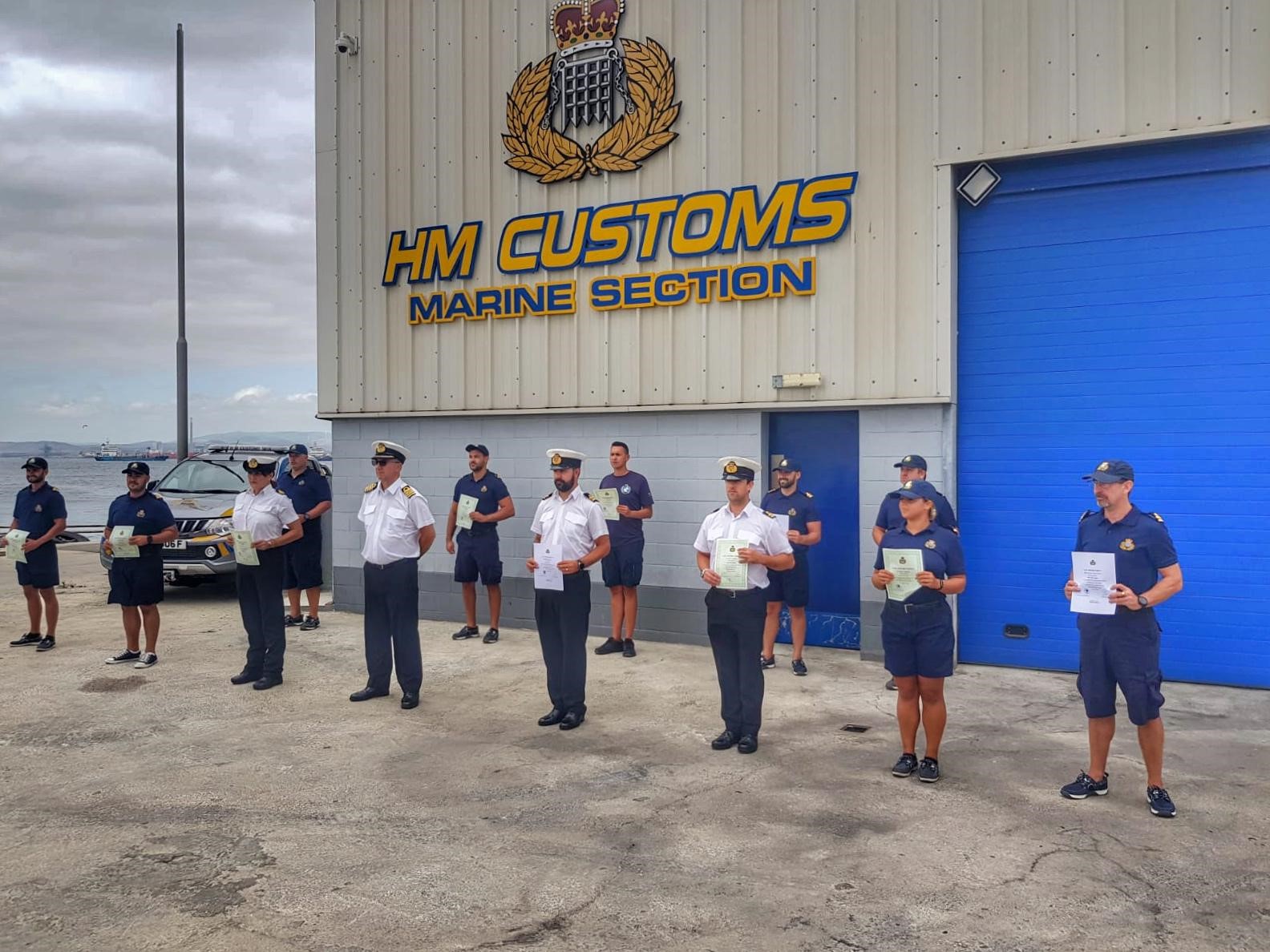 HM Customs Delivers Marine Courses Your Gibraltar TV (YGTV)