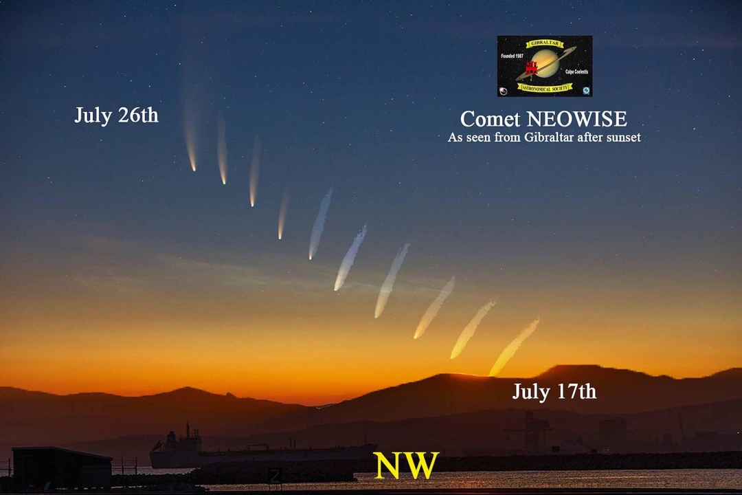 Comet Neowise Will Be Closest To Earth Next Thursday Your Gibraltar