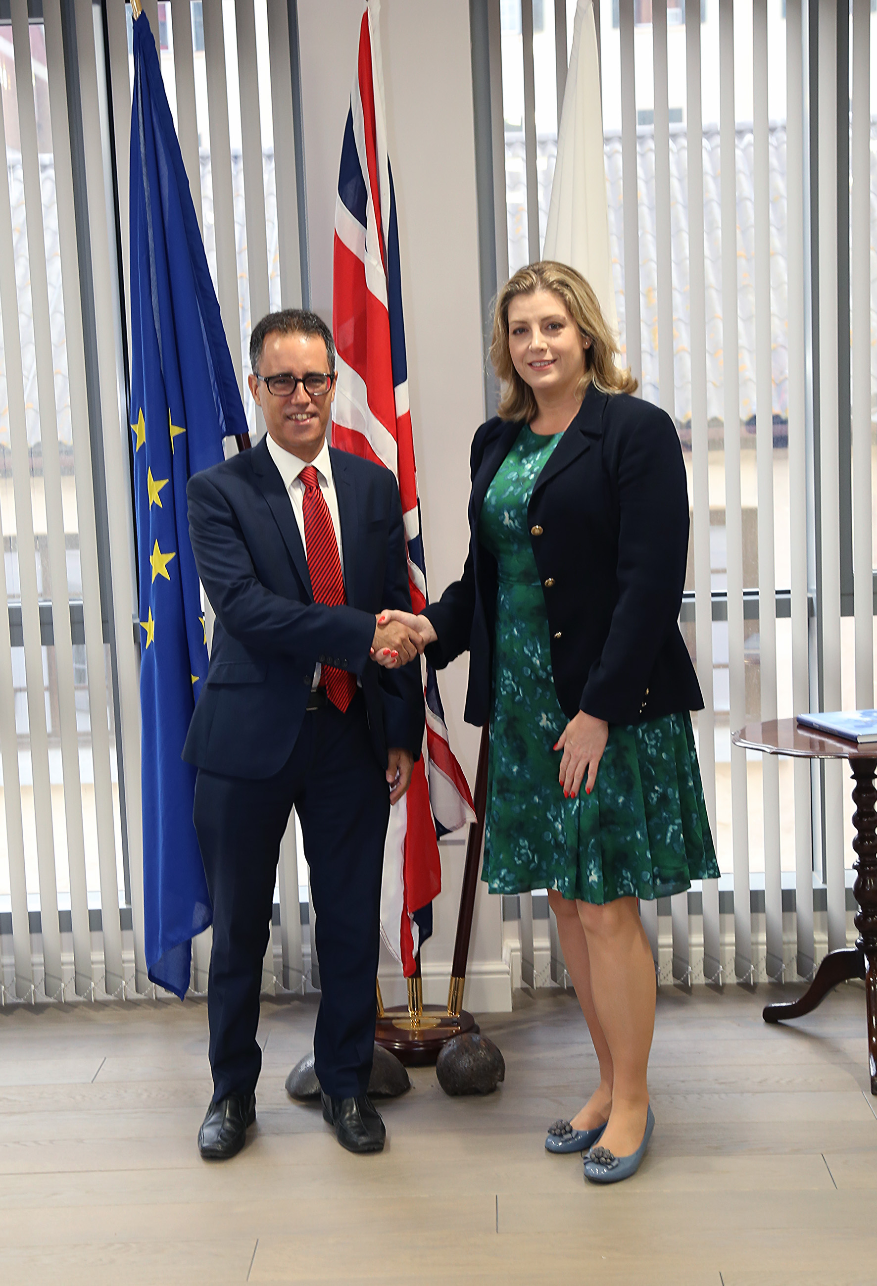 Penny Mordaunt Partner Now Aug 06 - Number Six: “Positive Meeting” With Armed Forces Minister